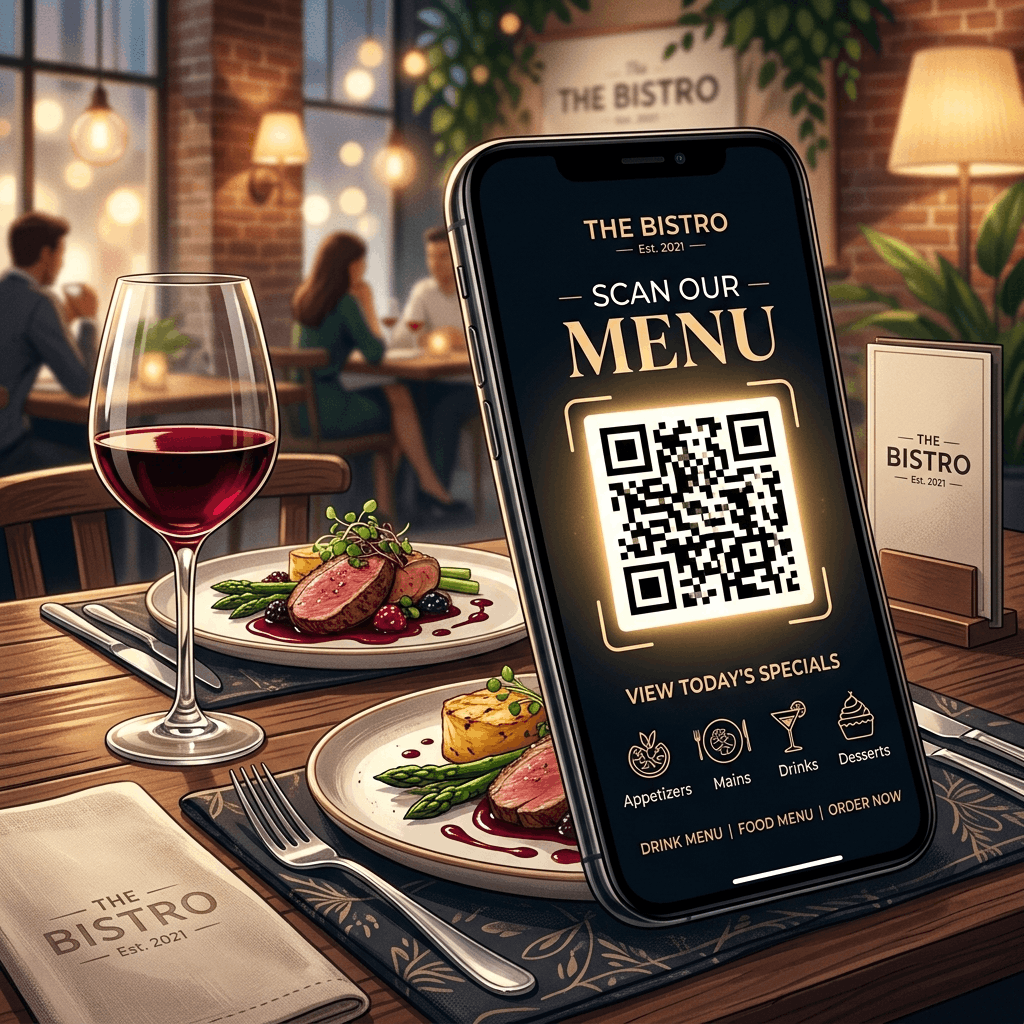 Restoranlar İçin QR Menü Kullanmanın Avantajları