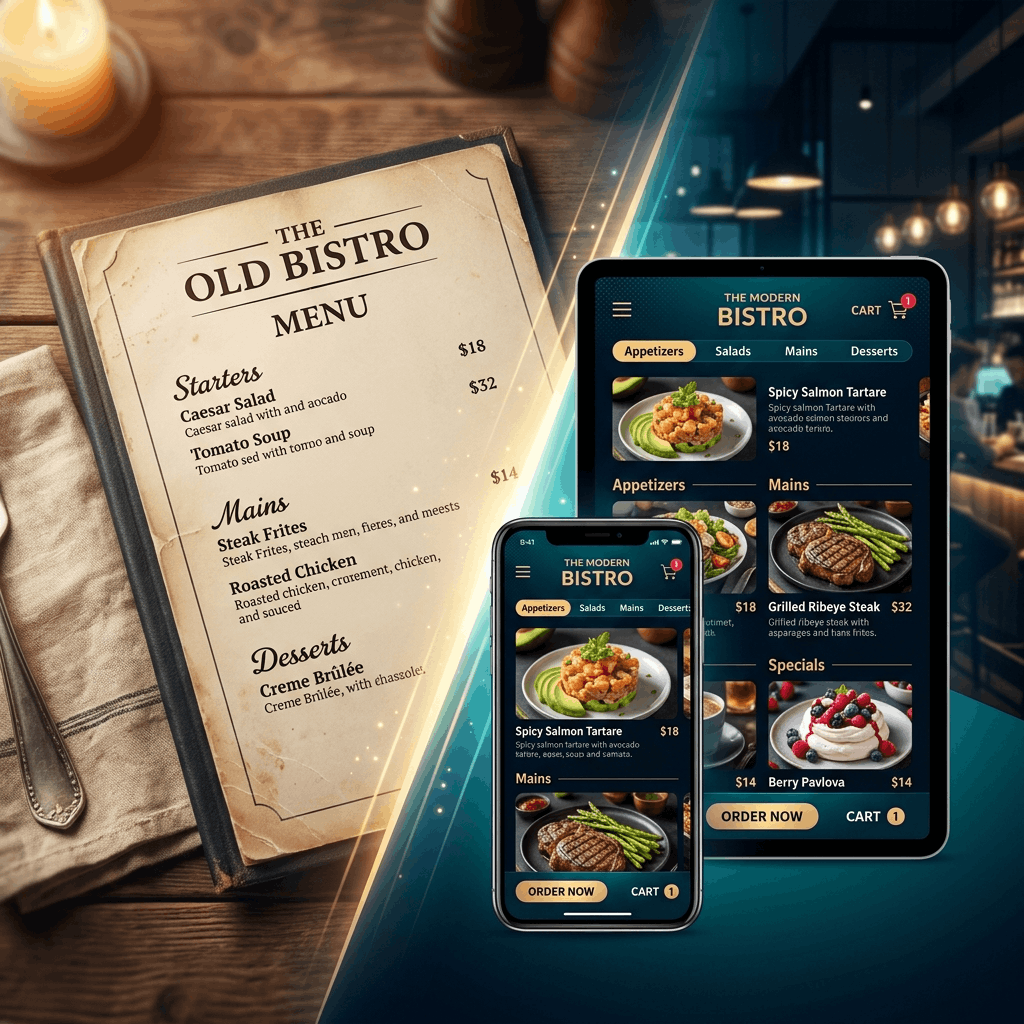 Restoranlarda Dijitalleşmenin İlk Adımı: QR Menü Sistemine Geçiş